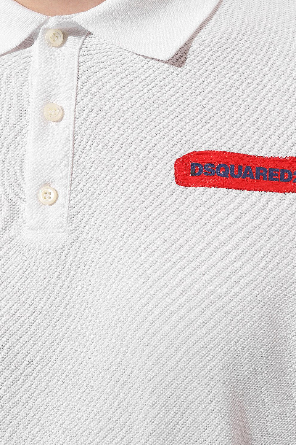 Dsquared2 logo-print polo shirt