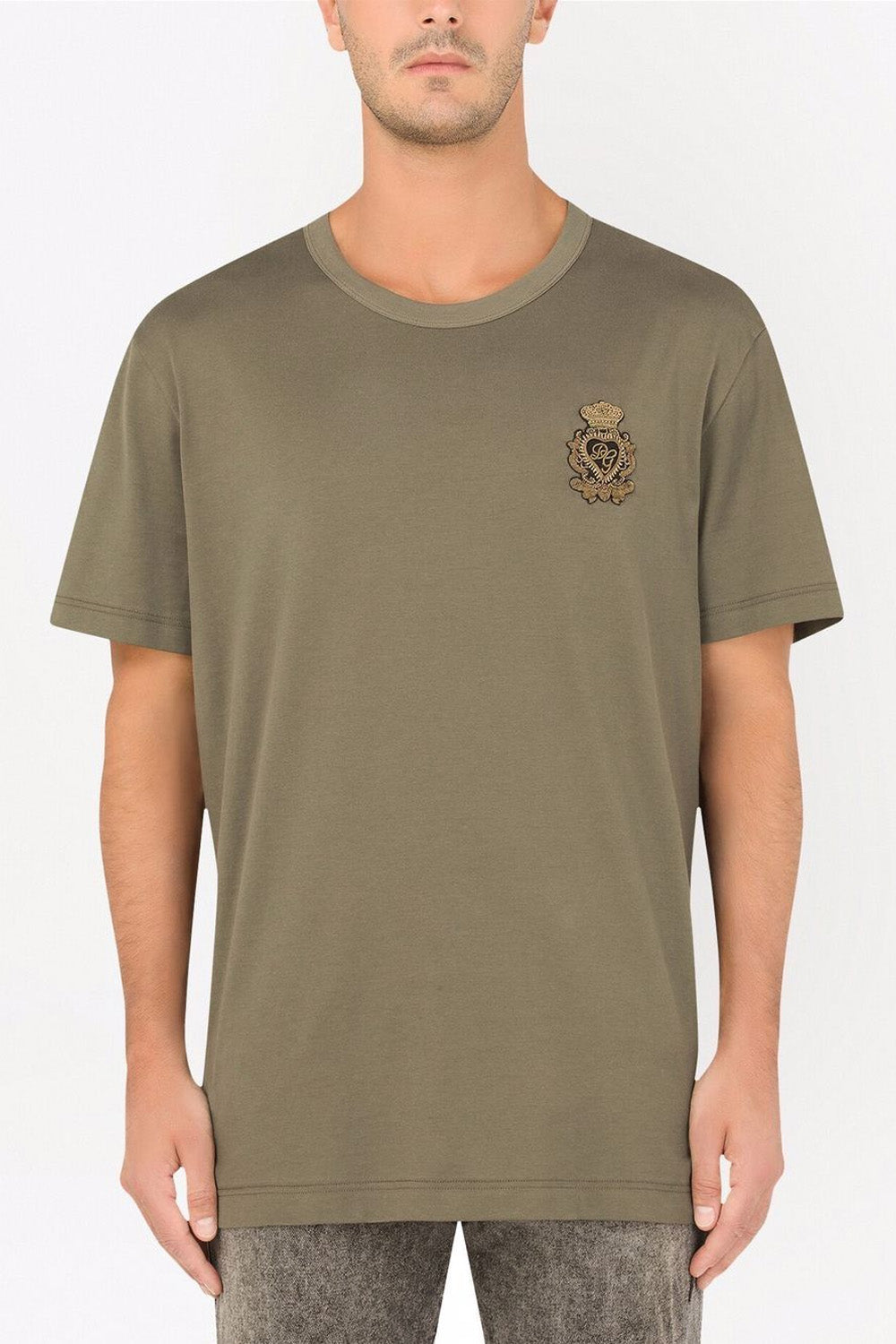 Dolce & Gabbana logo patch T-shirt