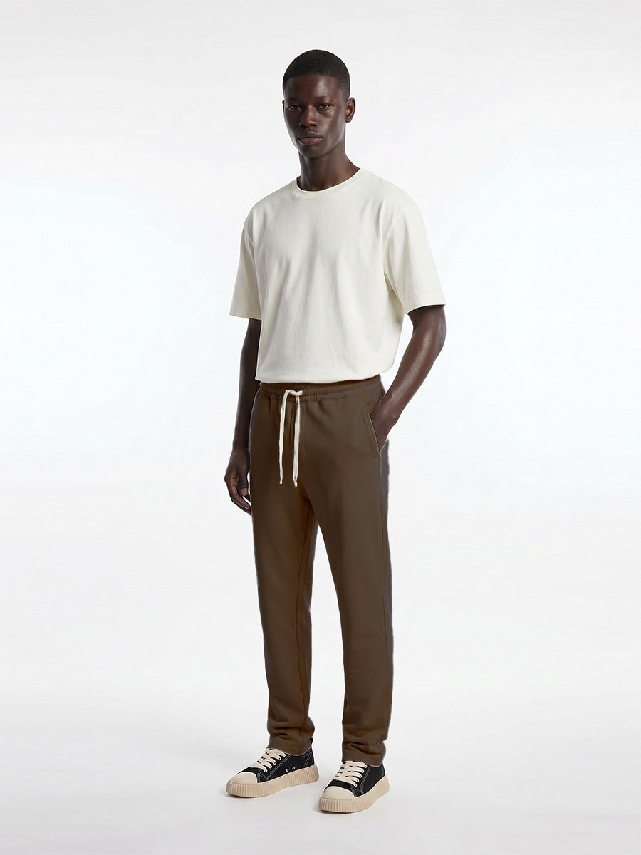 CREW MILANO Elegant Pants Brown