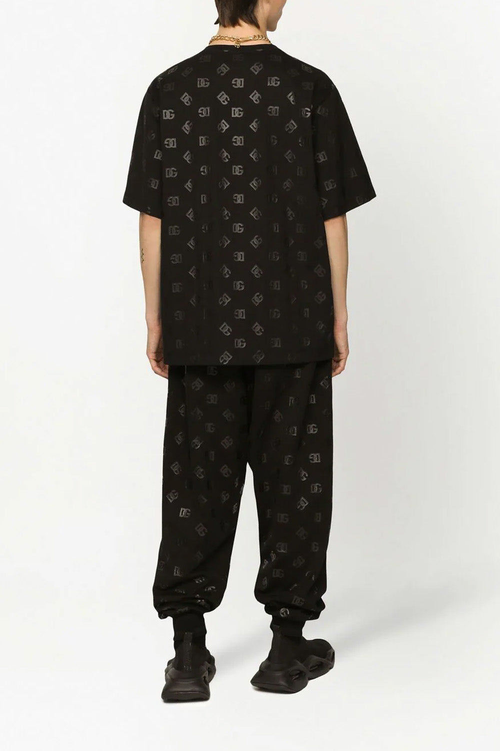 Dolce & Gabbana logo-monogram-print T-shirt