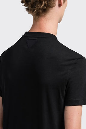 Prada cotton t-shirt black