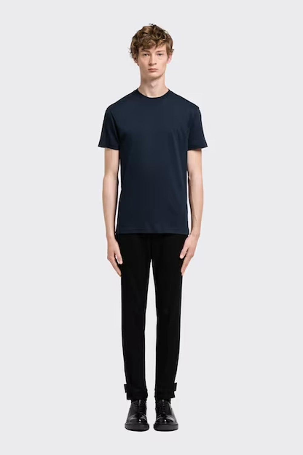 Prada cotton t-shirt blue navy