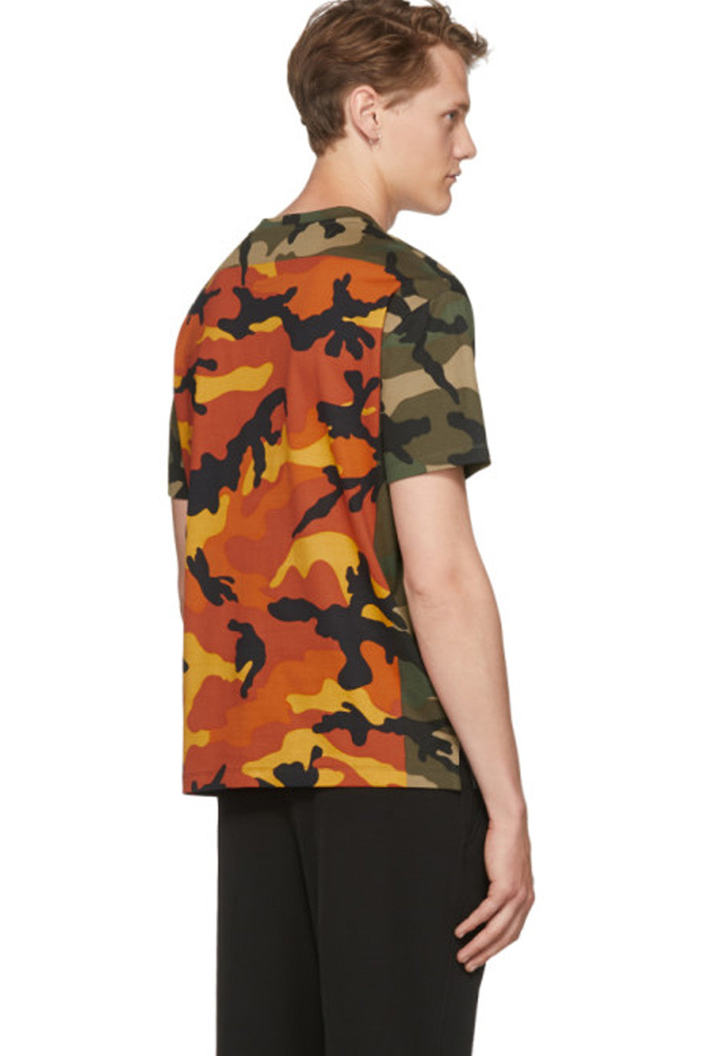 Valentino Garavani Rockstud Untitled T-shirt orange