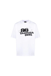 Balenciaga logo-print short-sleeve T-shirt