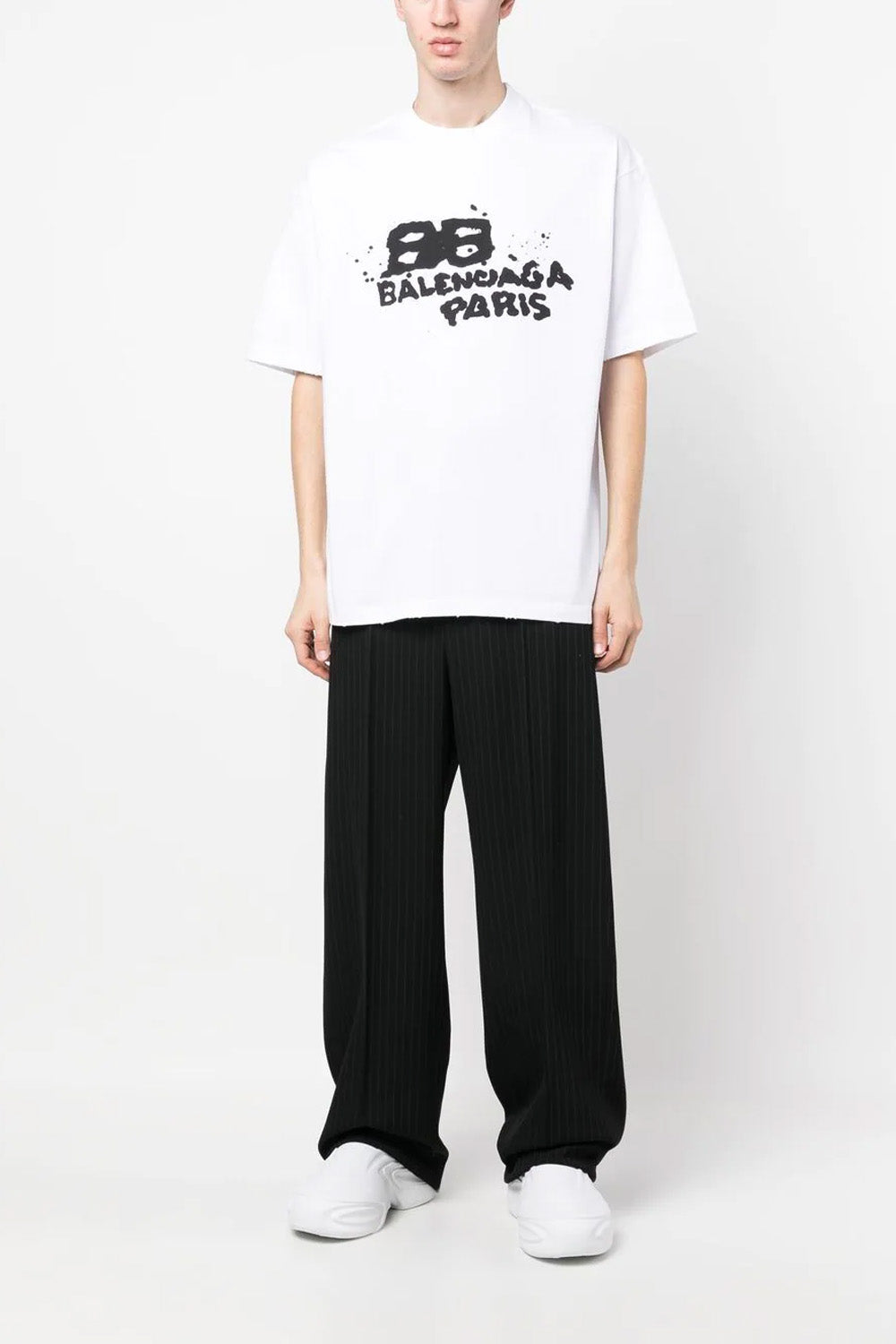 Balenciaga logo-print short-sleeve T-shirt
