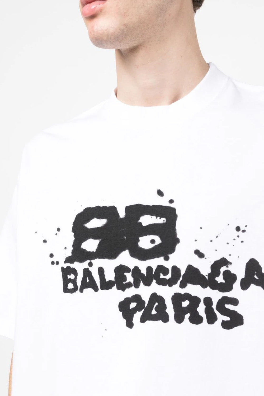 Balenciaga logo-print short-sleeve T-shirt