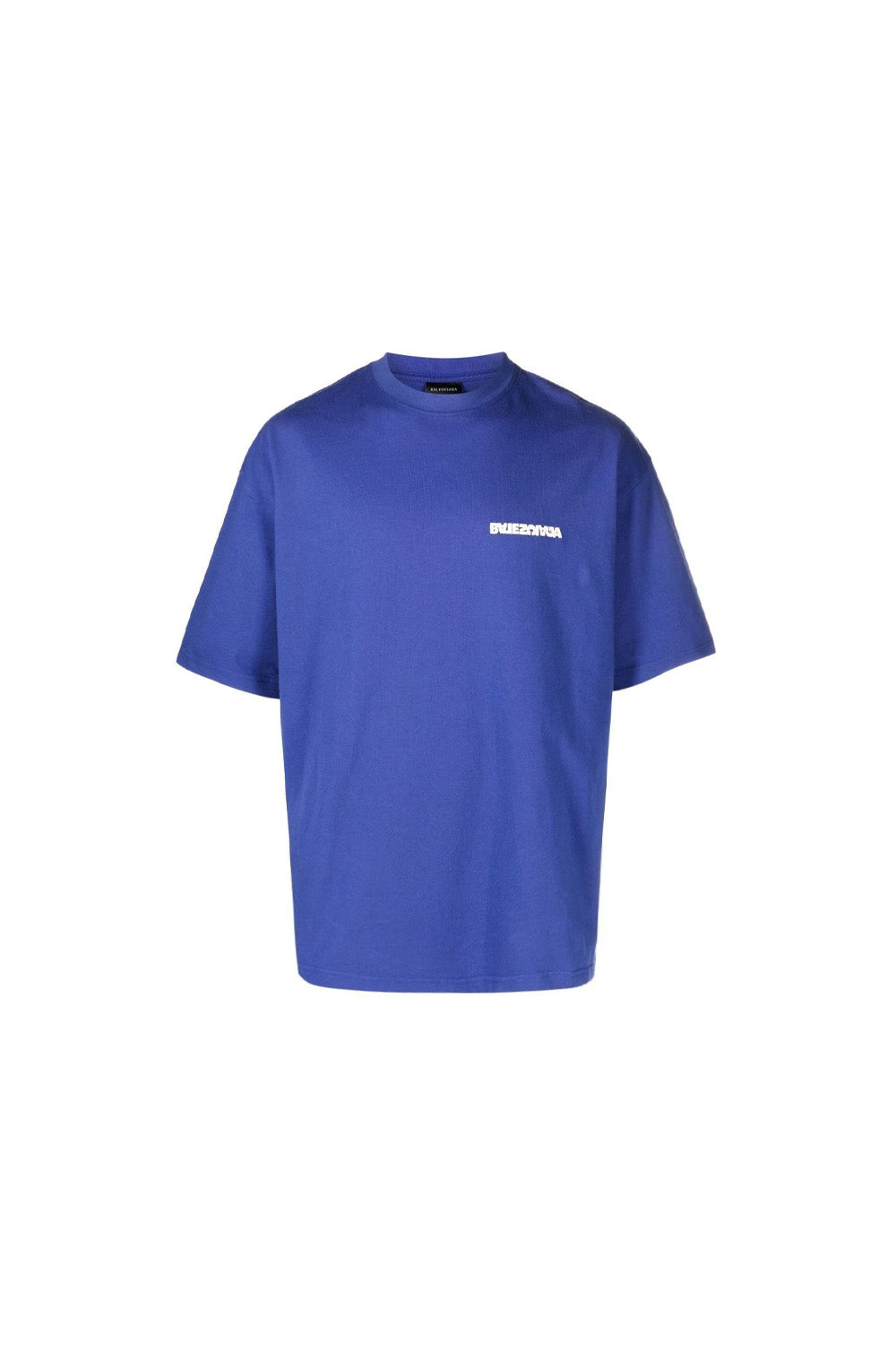 Balenciaga Logo-Embroidered Crew-Neck T-Shirt