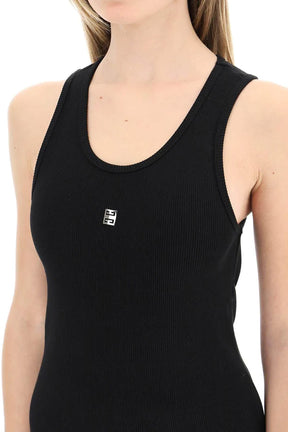 Givenchy tank top with metal logo detail
