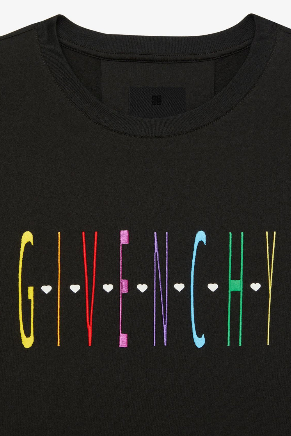 Givenchy Colorful logo t-shirt black