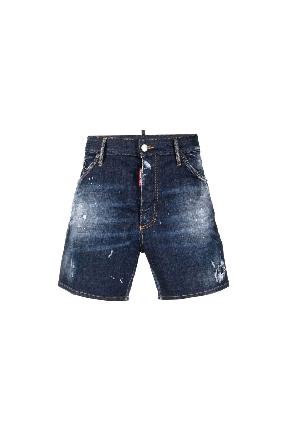 Dsquared2 distressed denim shorts