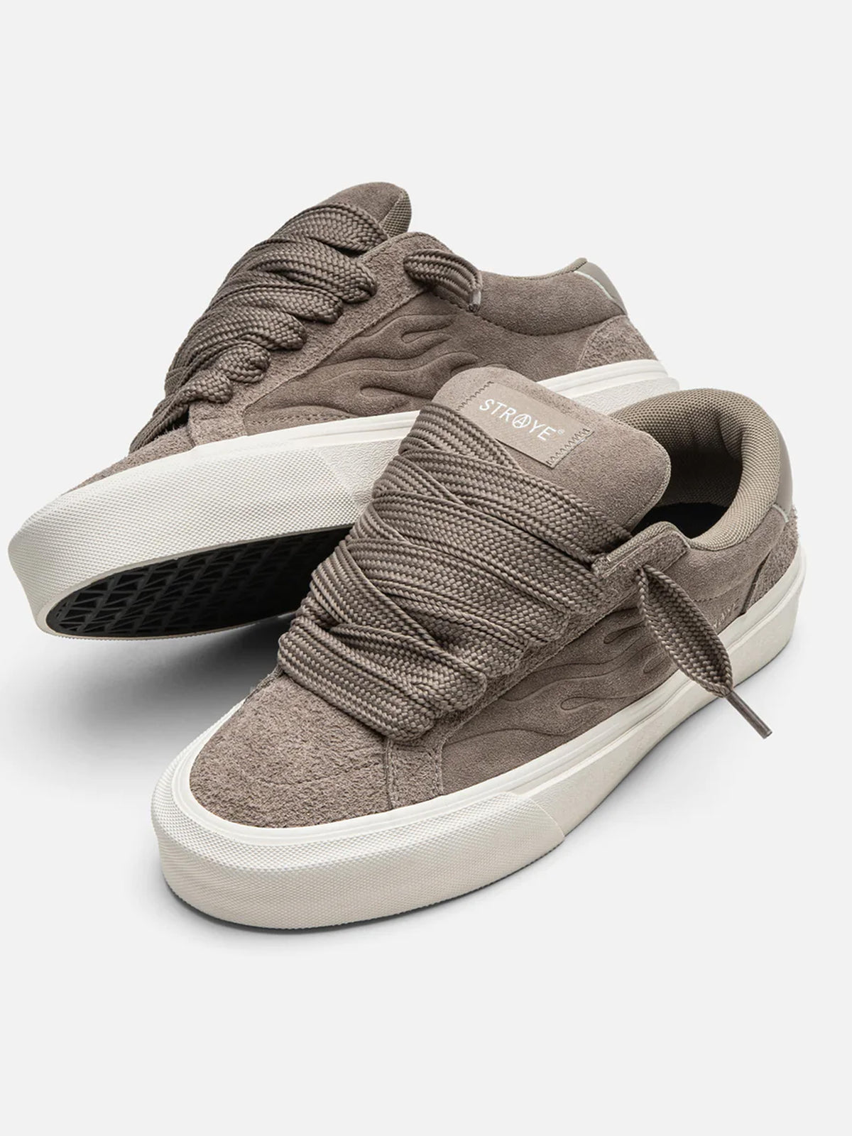 STRAYE Logan Puff - Taupe Bevel