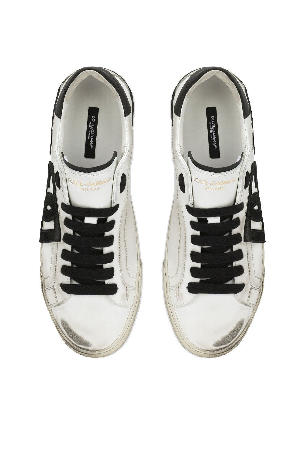 Dolce & Gabbana Calfskin Portofino Vintage sneakers