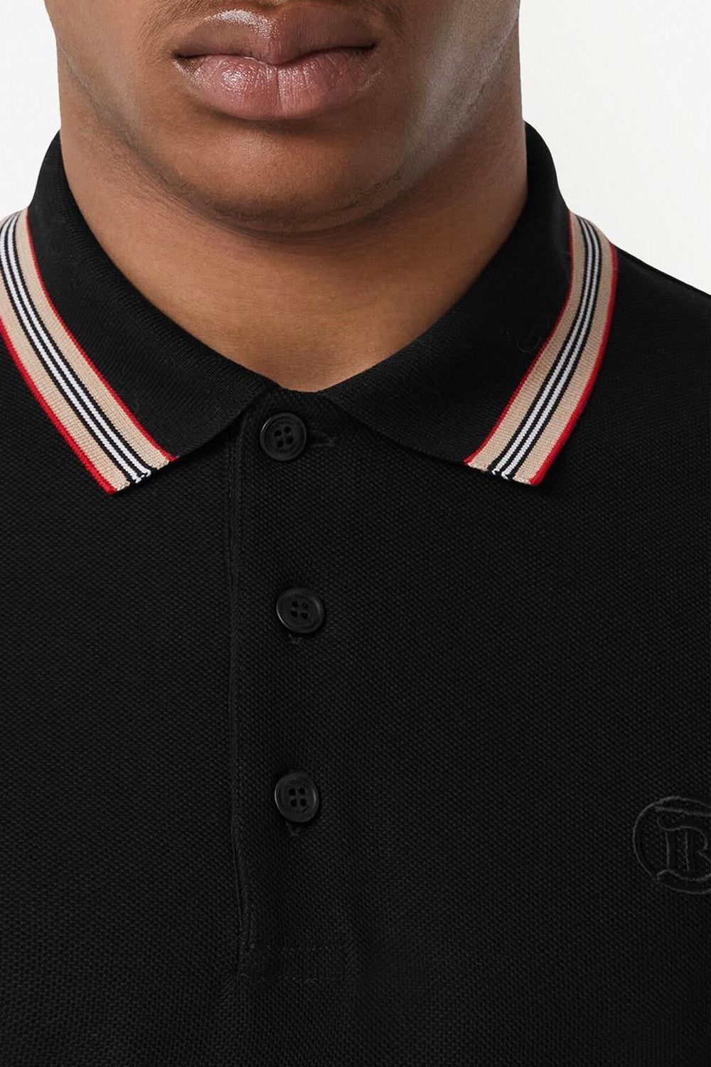 Burberry Icon Stripe cotton polo shirt