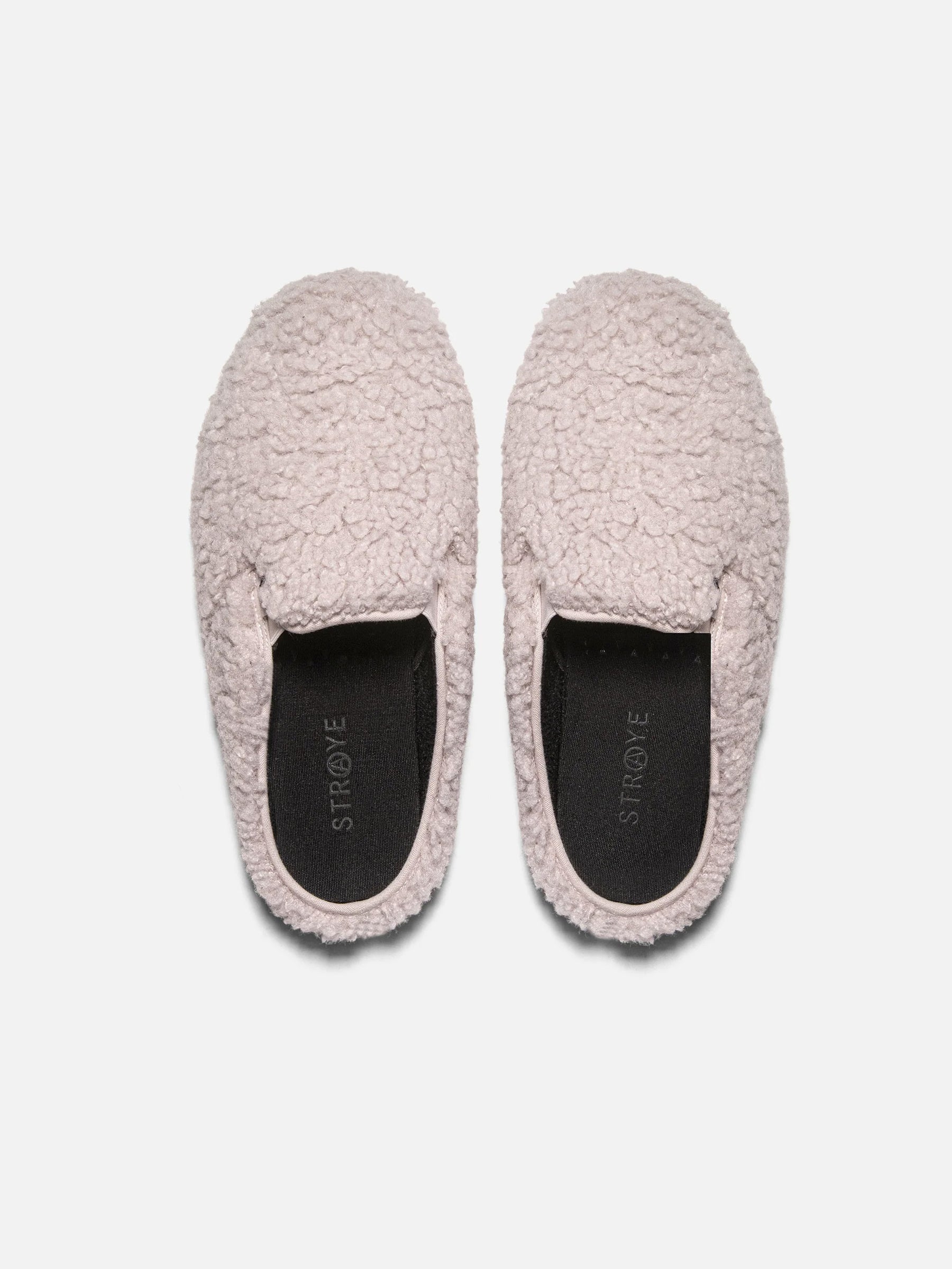 STRAYE Ventura Mule - Furry Dusty Pink