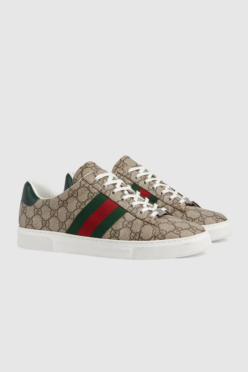 Gucci Men's Gucci Ace Trainer With Web