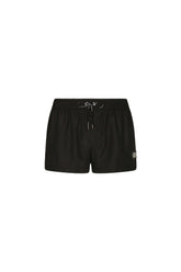 Dolce & Gabbana DG Essentials logo-plaque swim shorts