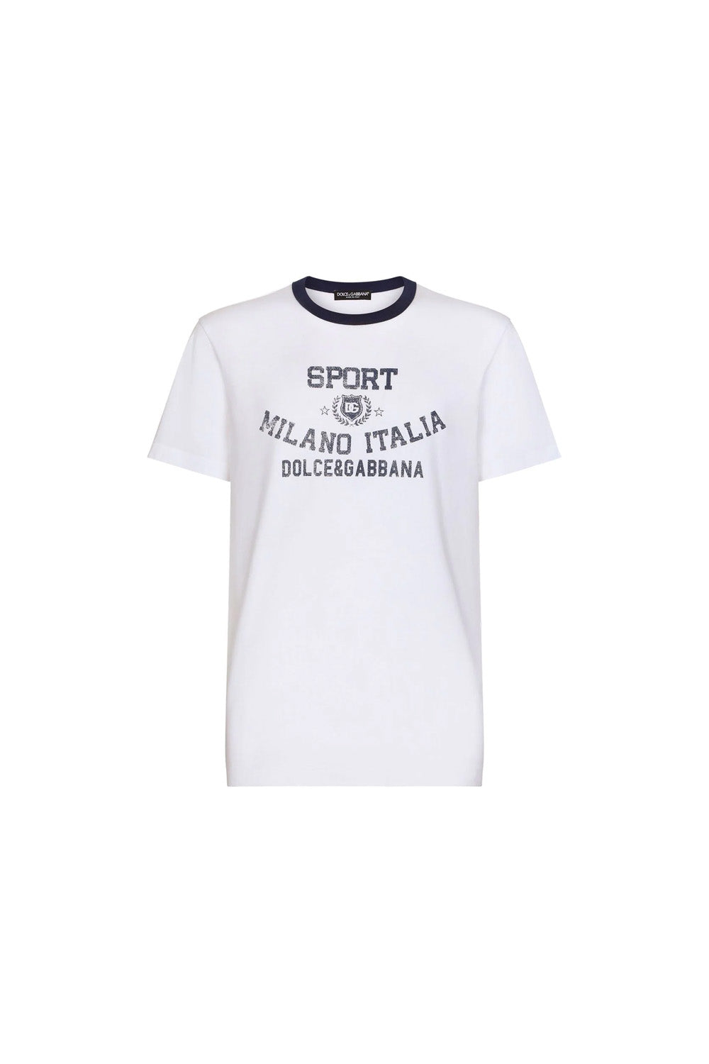 Dolce & Gabbana crackle-logo-print T-shirt
