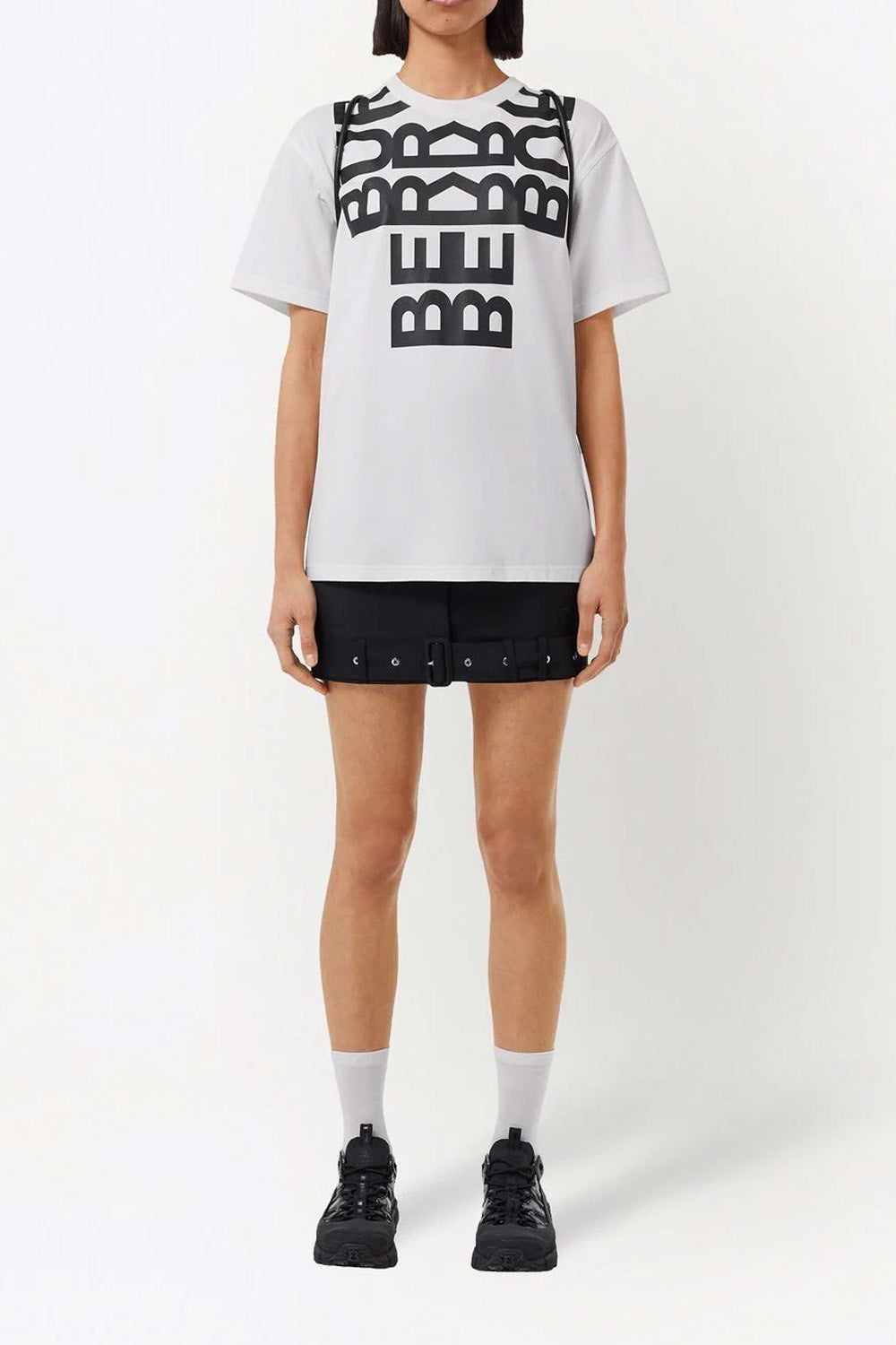 Burberry logo-print oversized T-shirt
