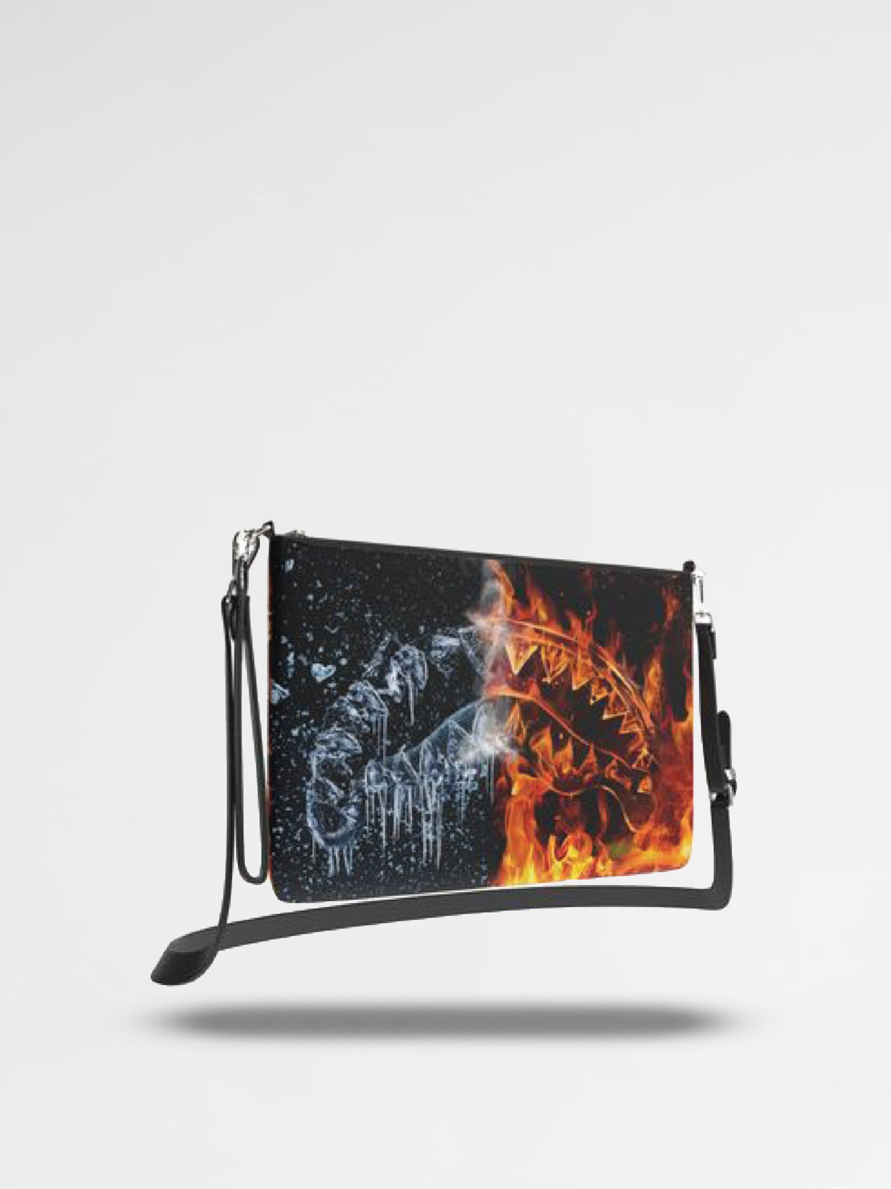 Sprayground FIRE & ICE SHARK CROSSOVER CLUTCH