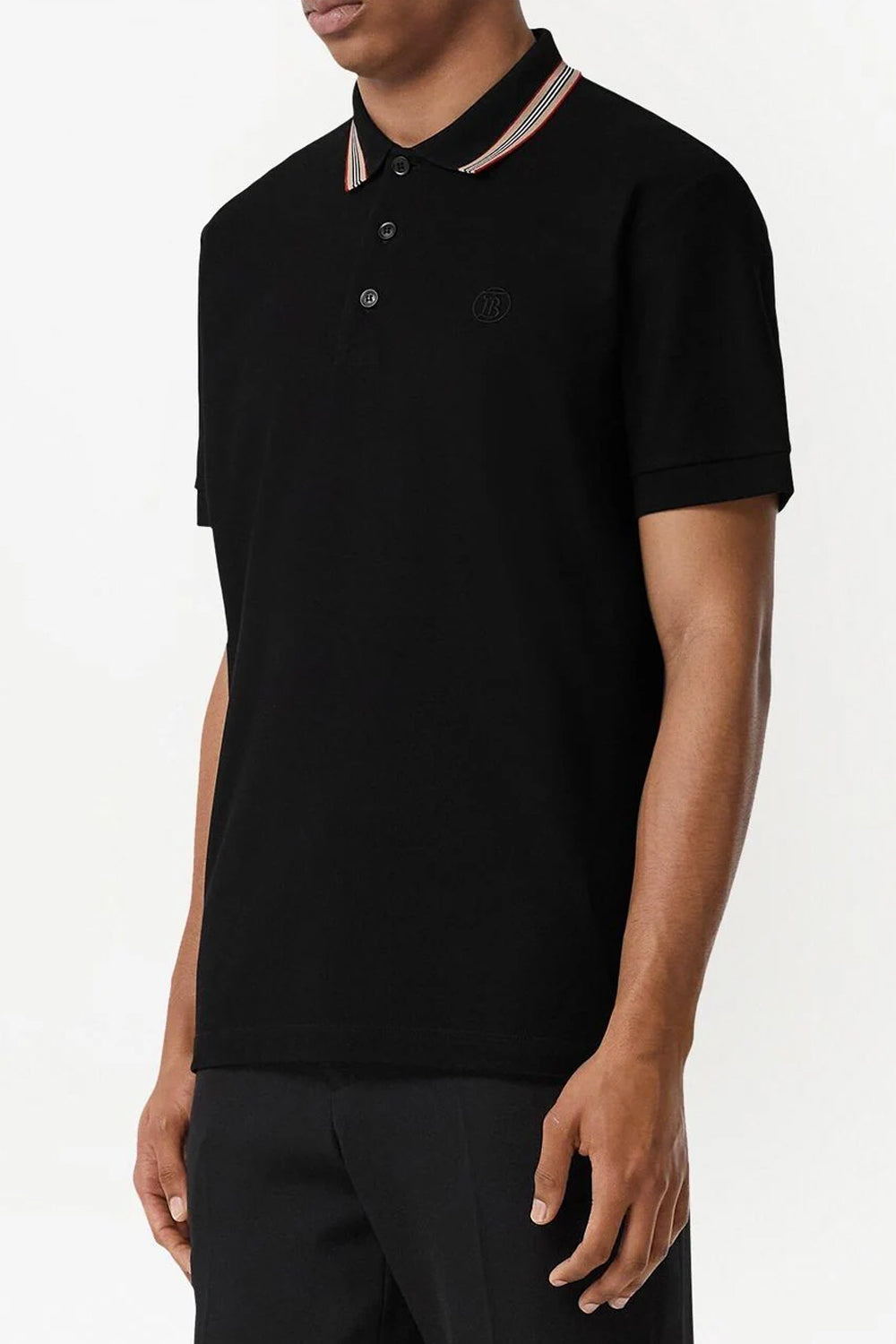 Burberry Icon Stripe cotton polo shirt