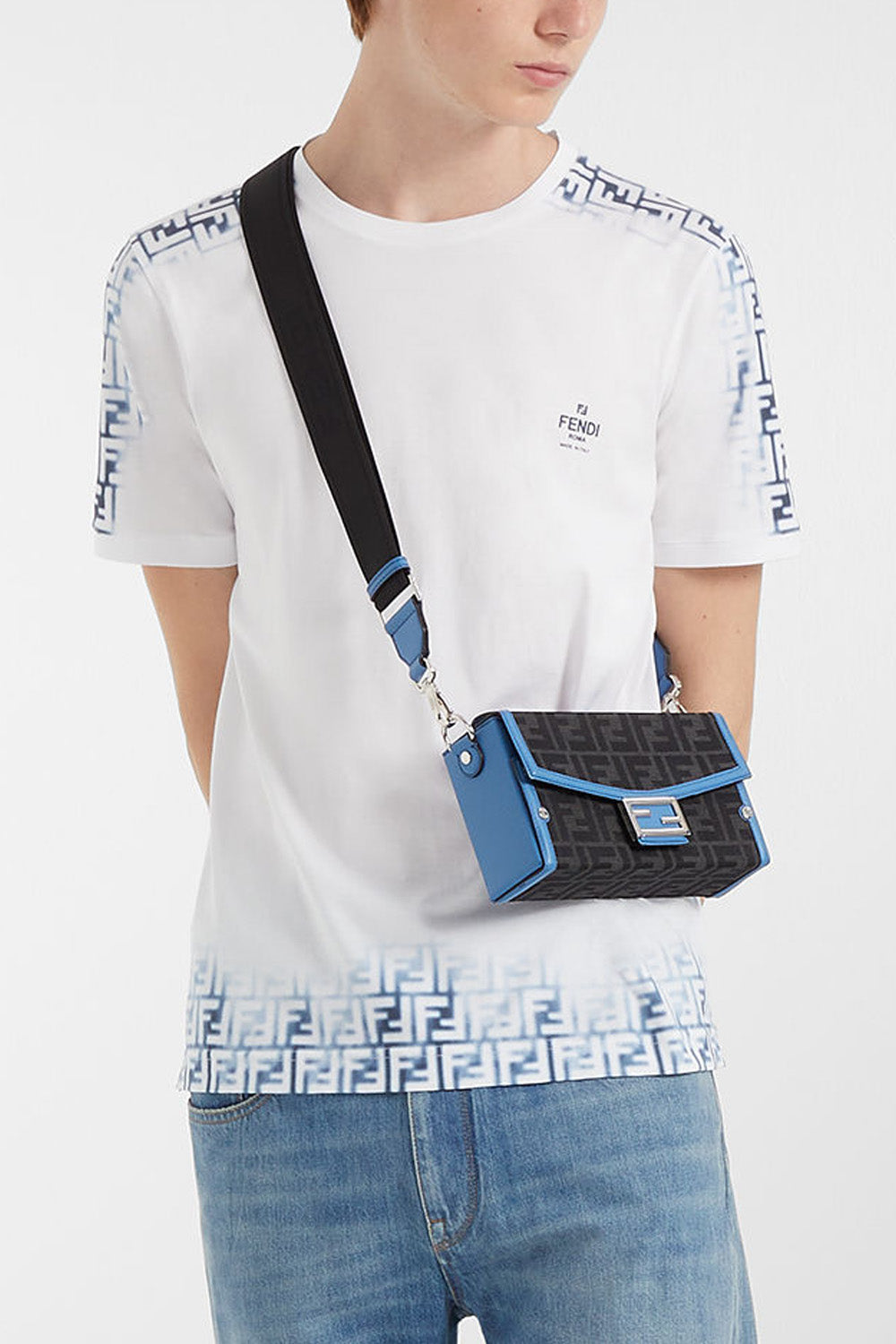 Fendi White jersey T-shirt
