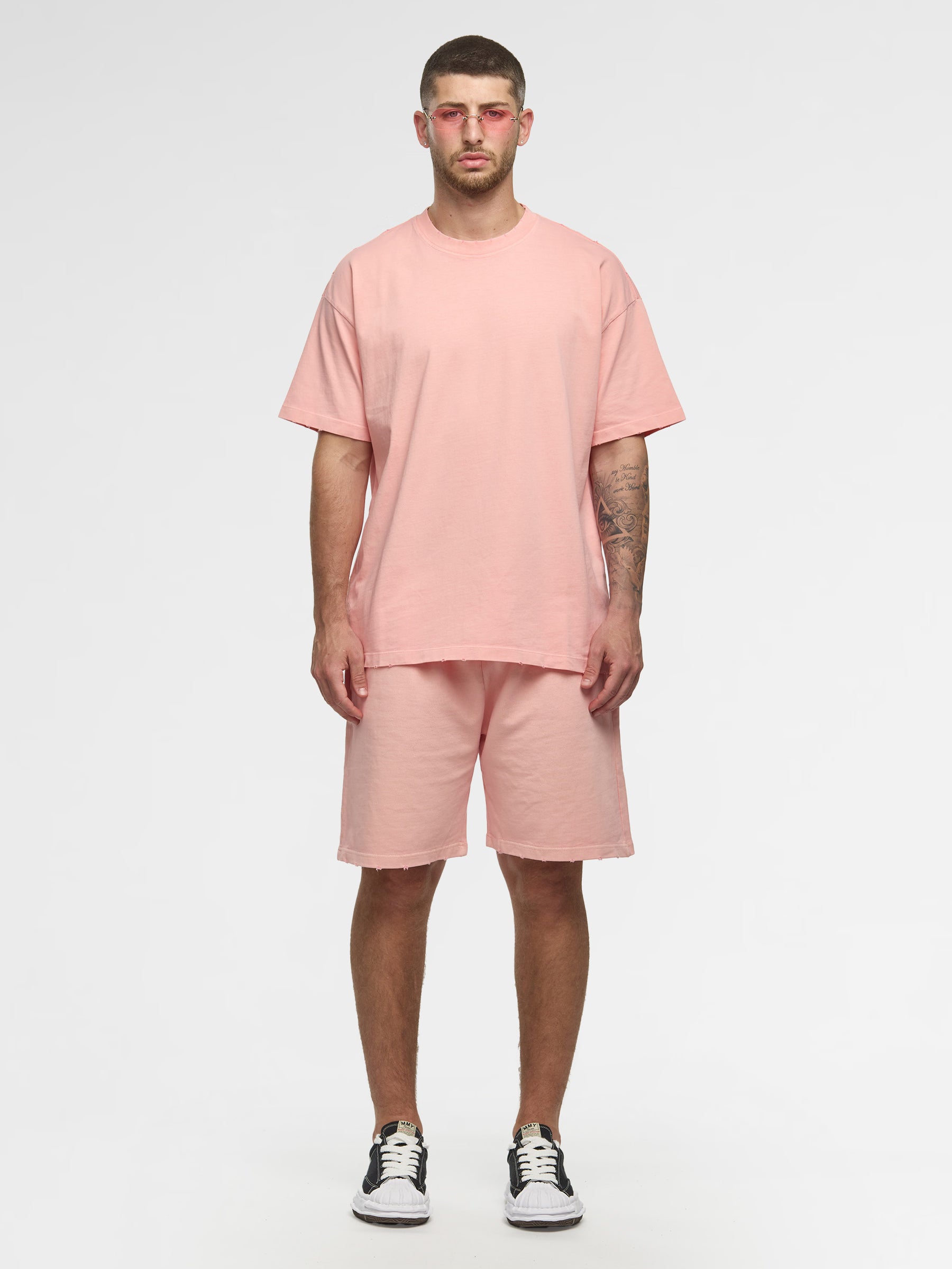 CREW Milano Oversize Set T-Shirt/Pants Peach