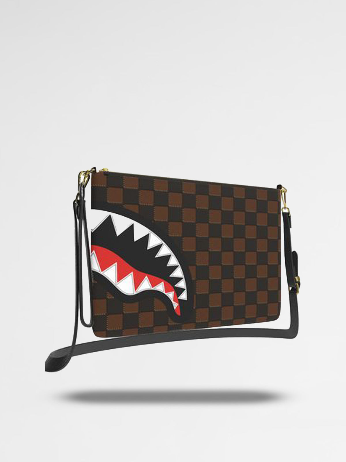 Sprayground SAWTOOTH SHARKS IN PARIS CROSSOVER CLUTCH