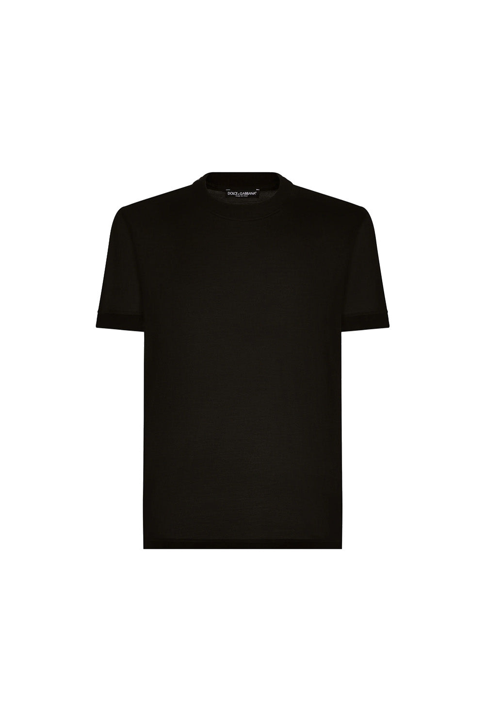 Dolce & Gabbana Short-sleeved plain T-shirt