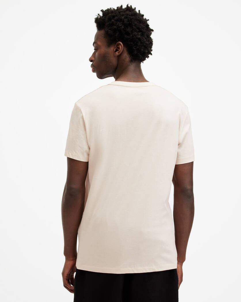Allsaints Tonic Crew Neck Slim Ramskull T-Shirt