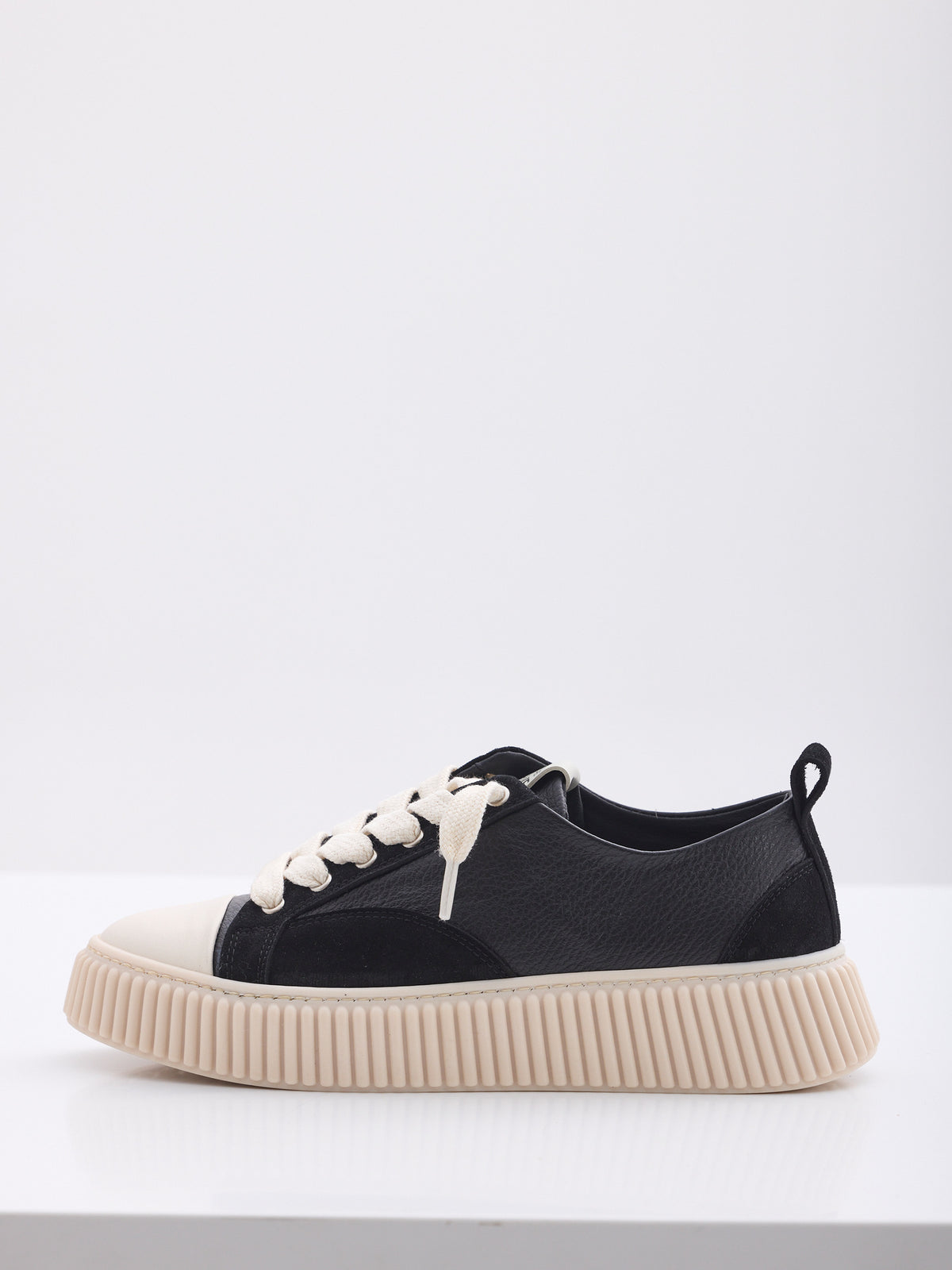 MAISON 9 PARIS Sneakers - Black Mix/Suede Leather