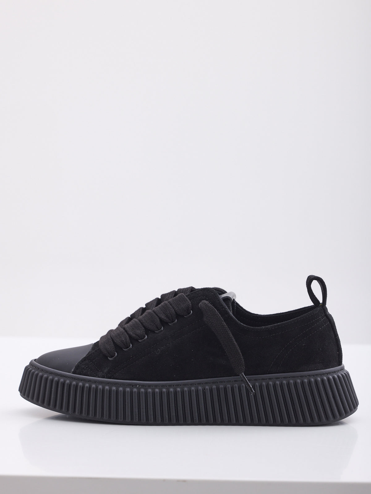 MAISON 9 PARIS Sneakers - Black/Black Suede Leather