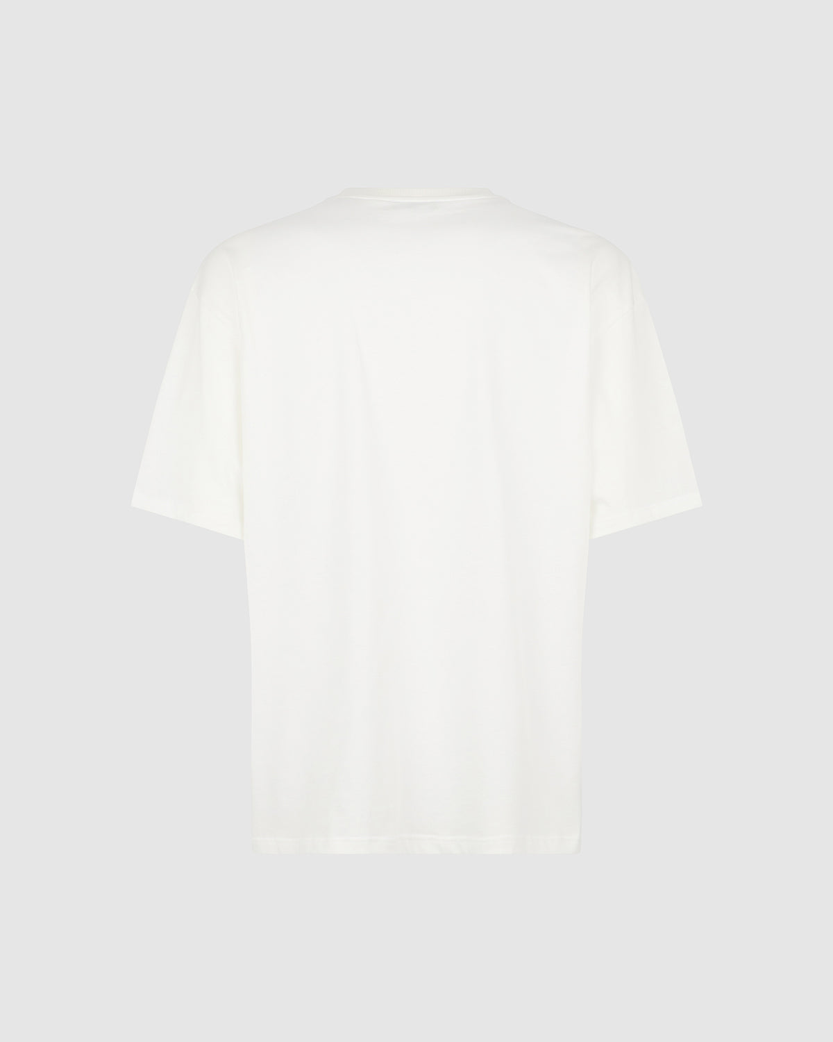 PHOBIA WHITE T-SHIRT WITH ORANGE BONES PRINT