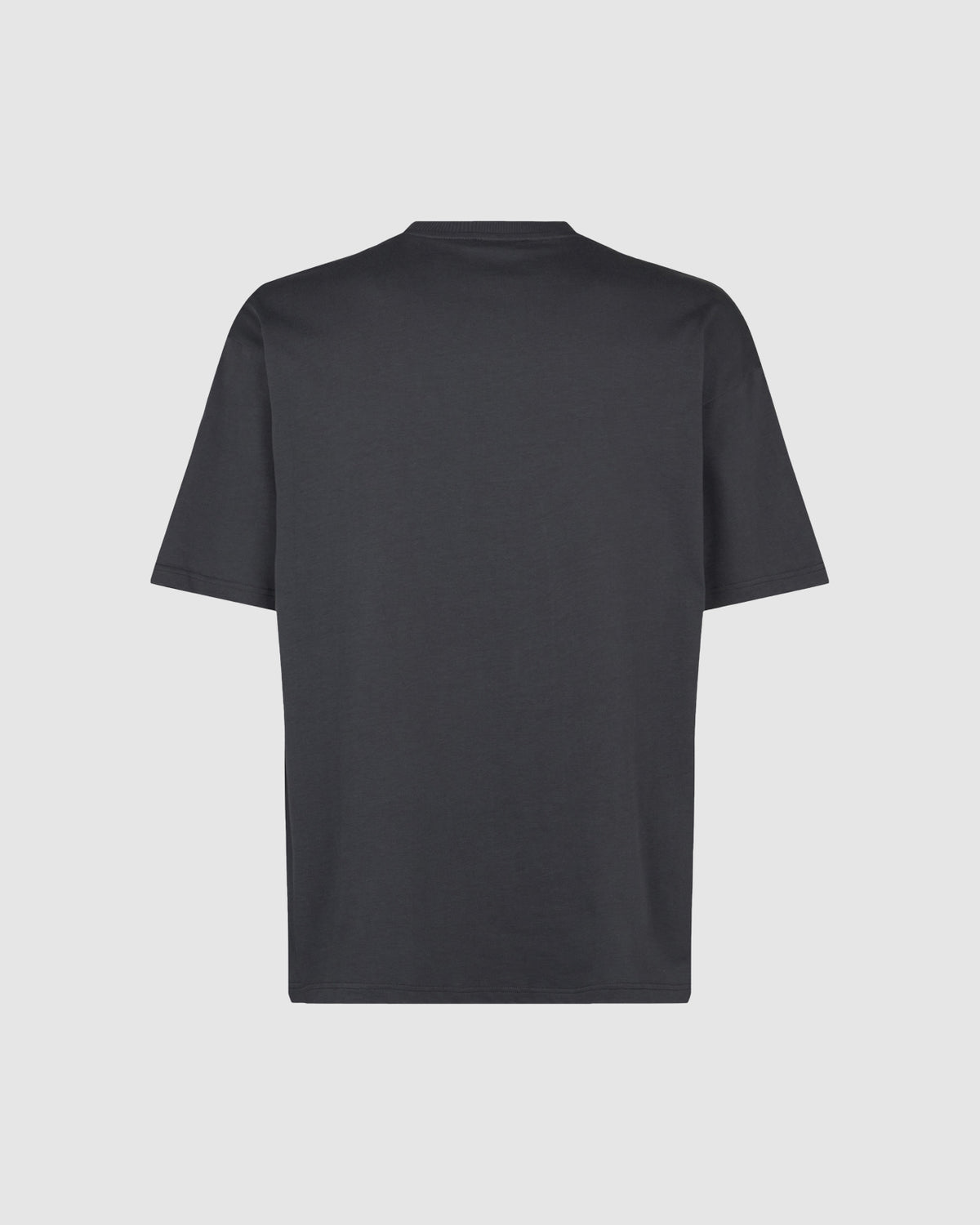 PHOBIA GREY T-SHIRT WITH BLACK BONES PRINT