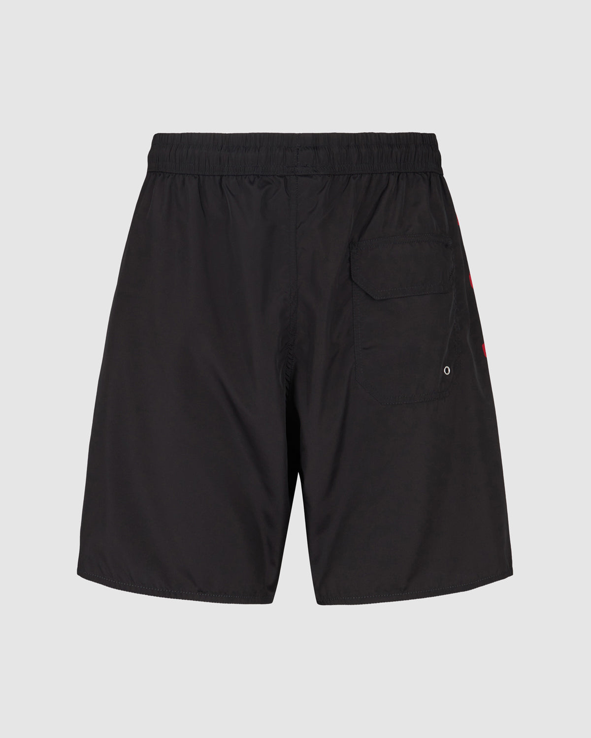 PHOBIA BLACK SWIMWEAR WITH RED BONES