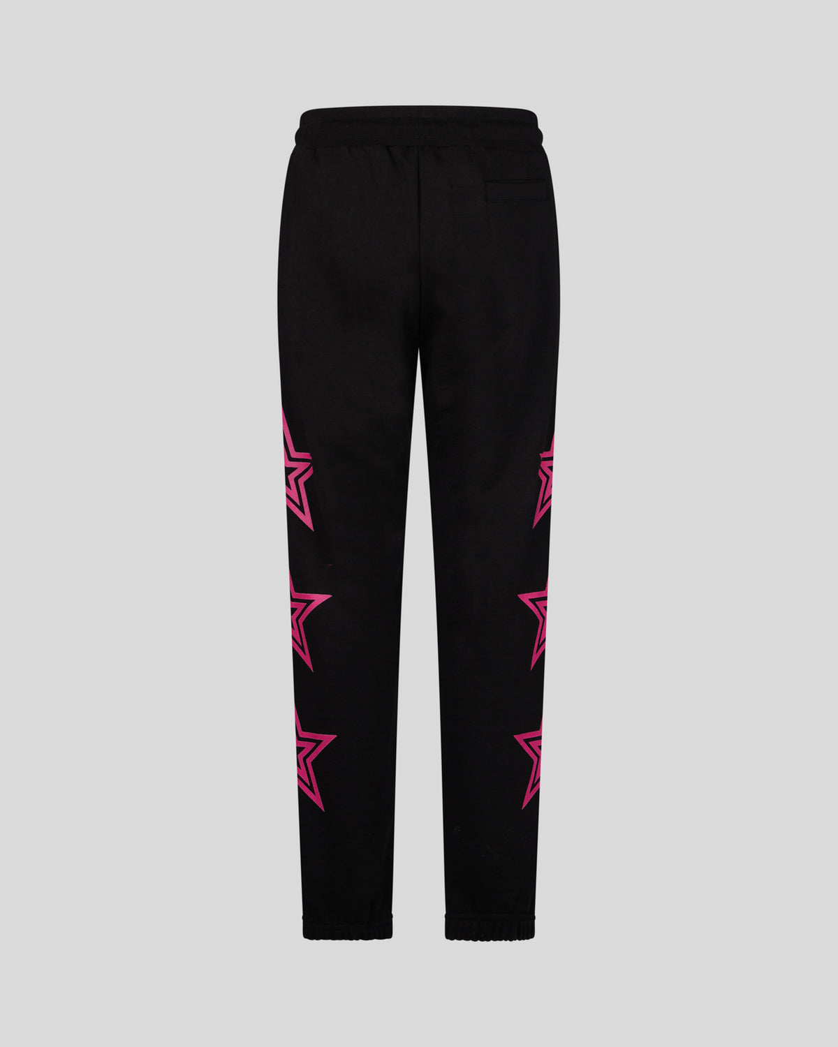 PHOBIA BLACK PANT WITH PINK STARS PRINT