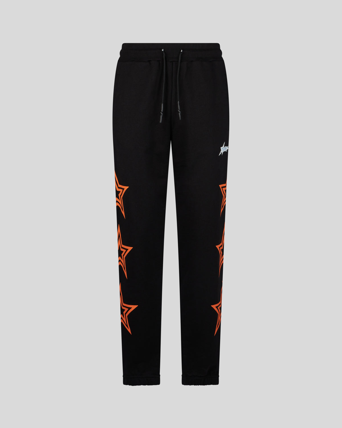 PHOBIA BLACK PANT WITH ORANGE STARS PRINT