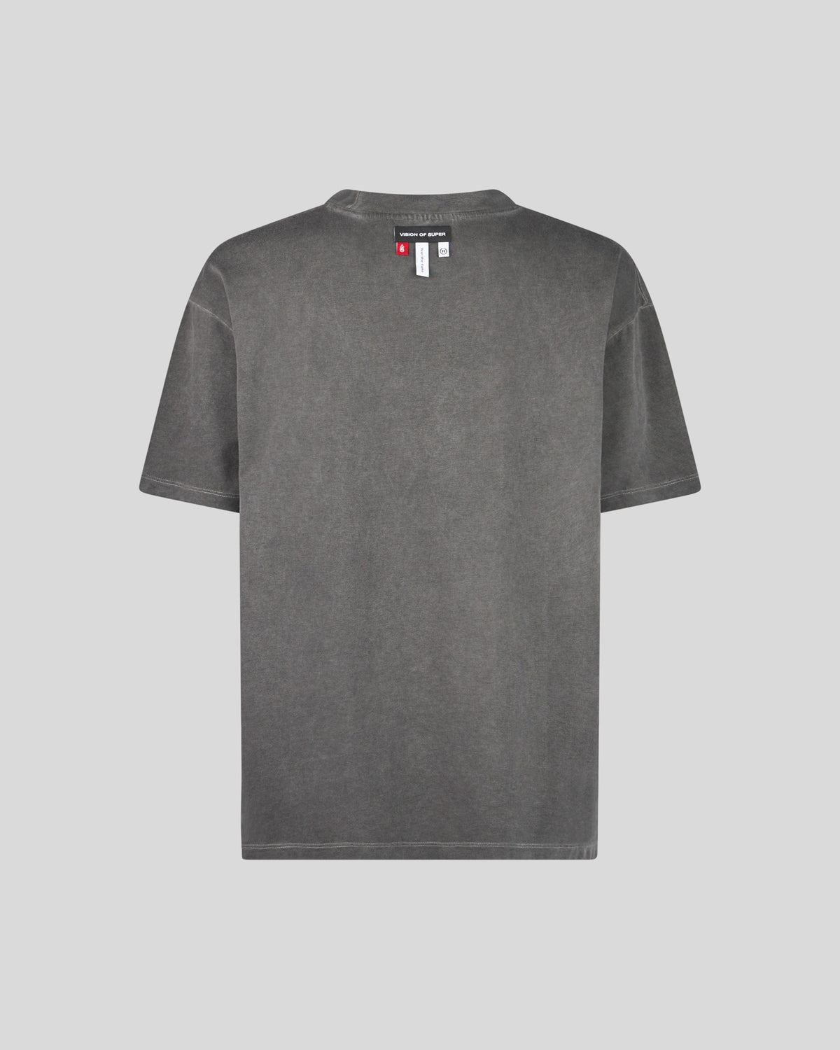 VISION OF SUPER STONE WASH TSHIRT WITH TIGER ROCK PRINT