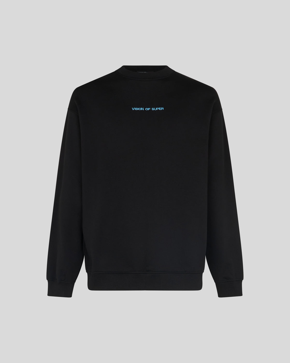 VISION OF SUPER BLACK CREWNECK WITH BUTTERFLY PRINT