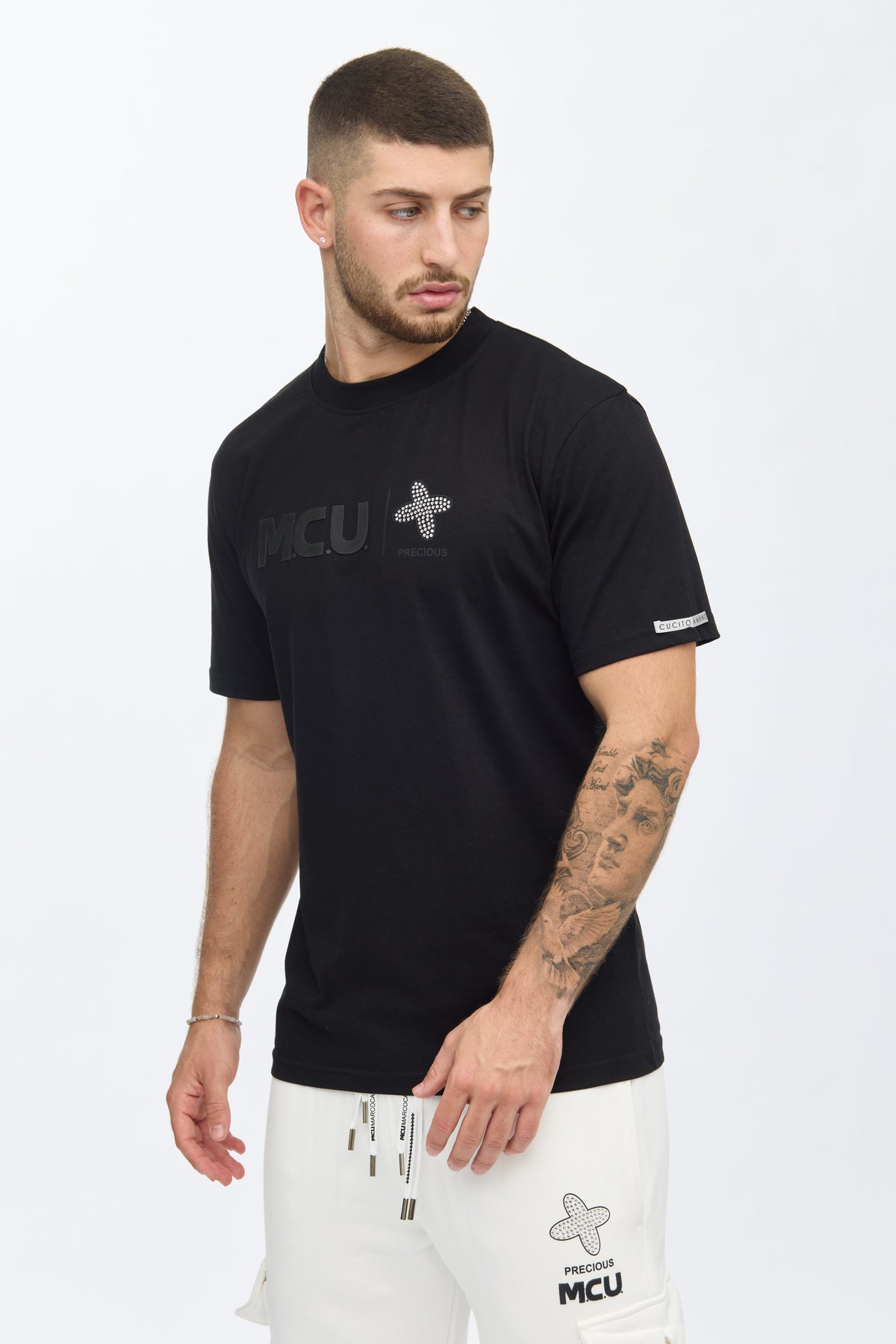 MCU Marco Cassese Union T-SHIRT MCU BLACK
