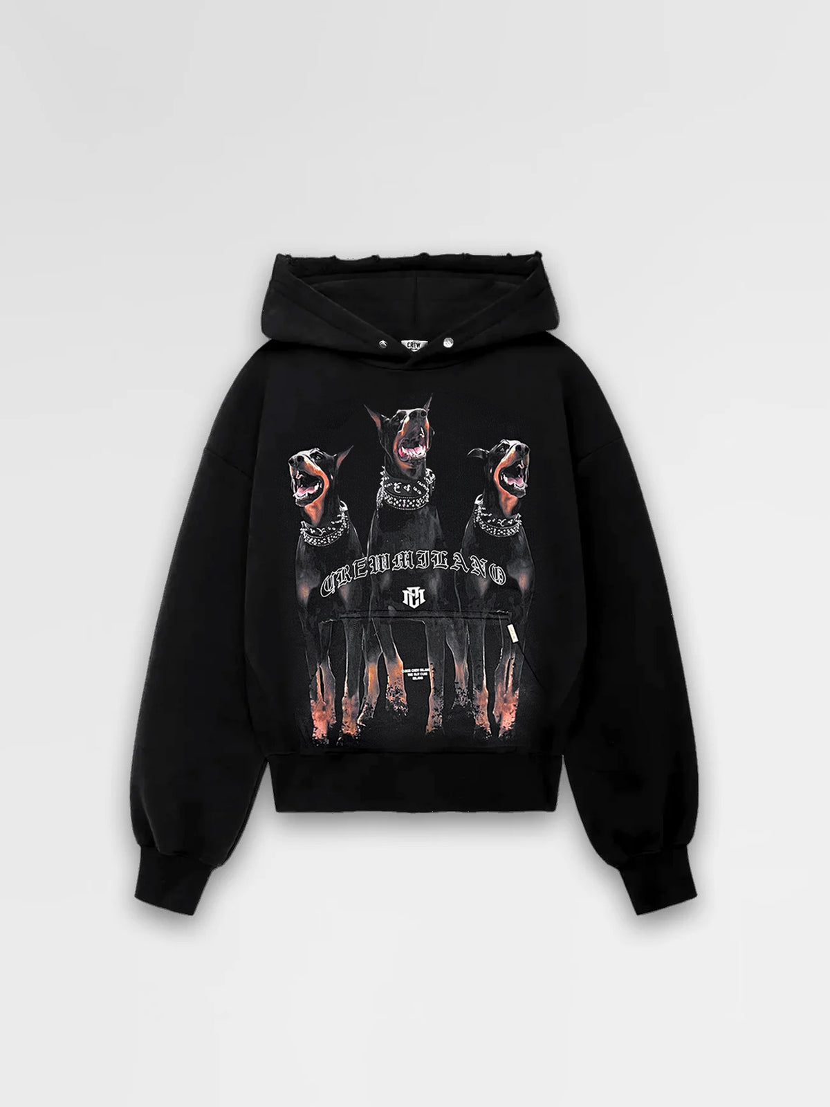 CREW MILANO Relax Logo Hoodie