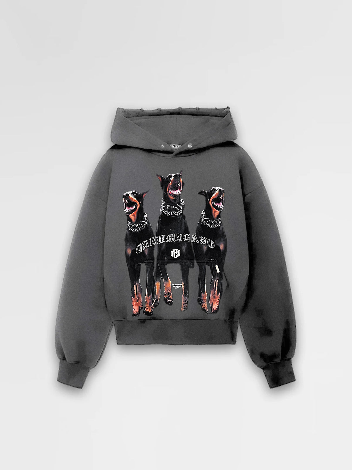 CREW MILANO Relax Logo Hoodie