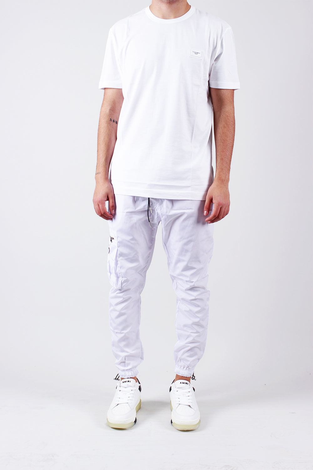 CREW Premium Cargo Pants White Snow