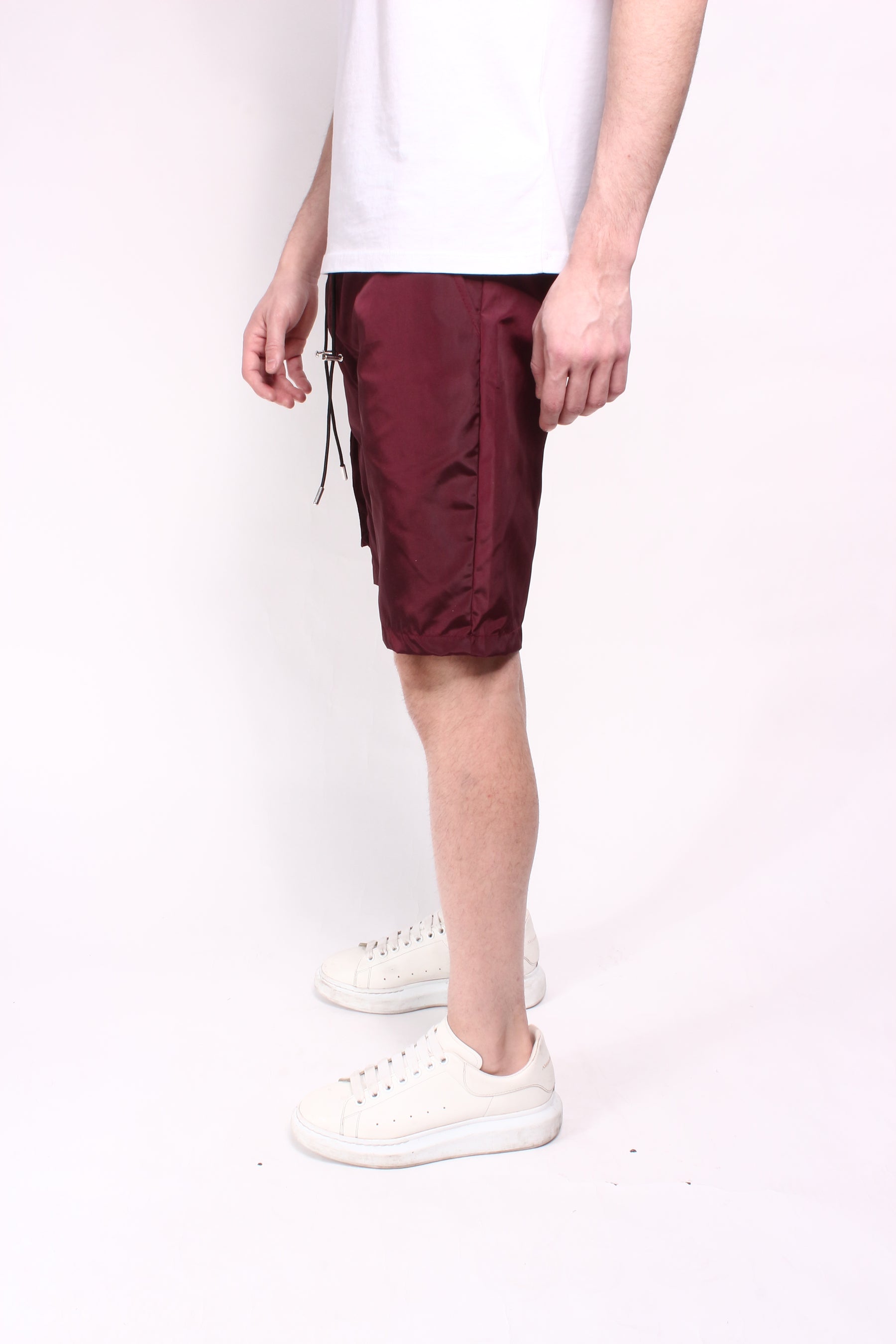 CREW Short Premium Cargo Pants Red Bordo