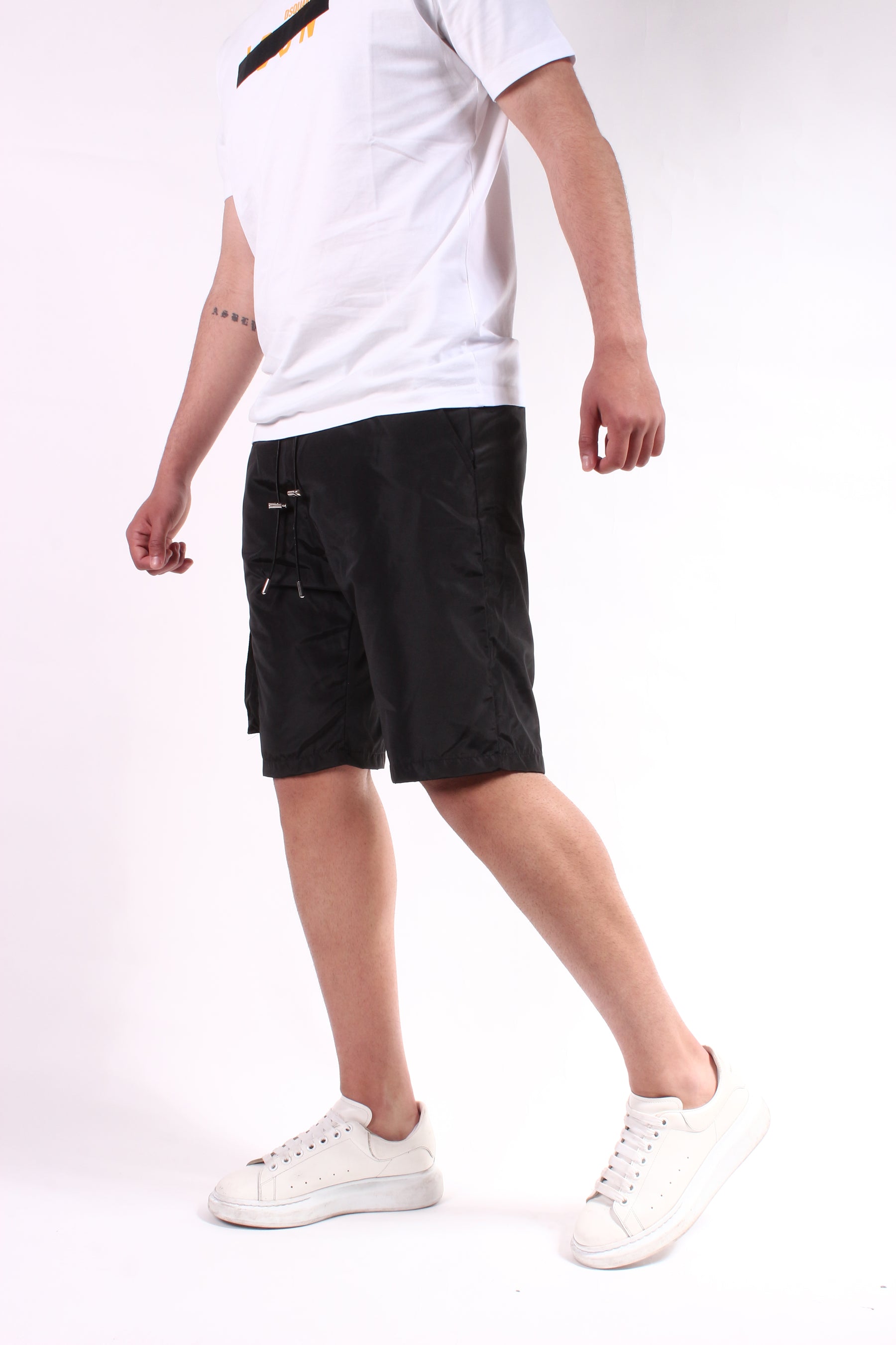 CREW Short Premium Cargo Pants Black