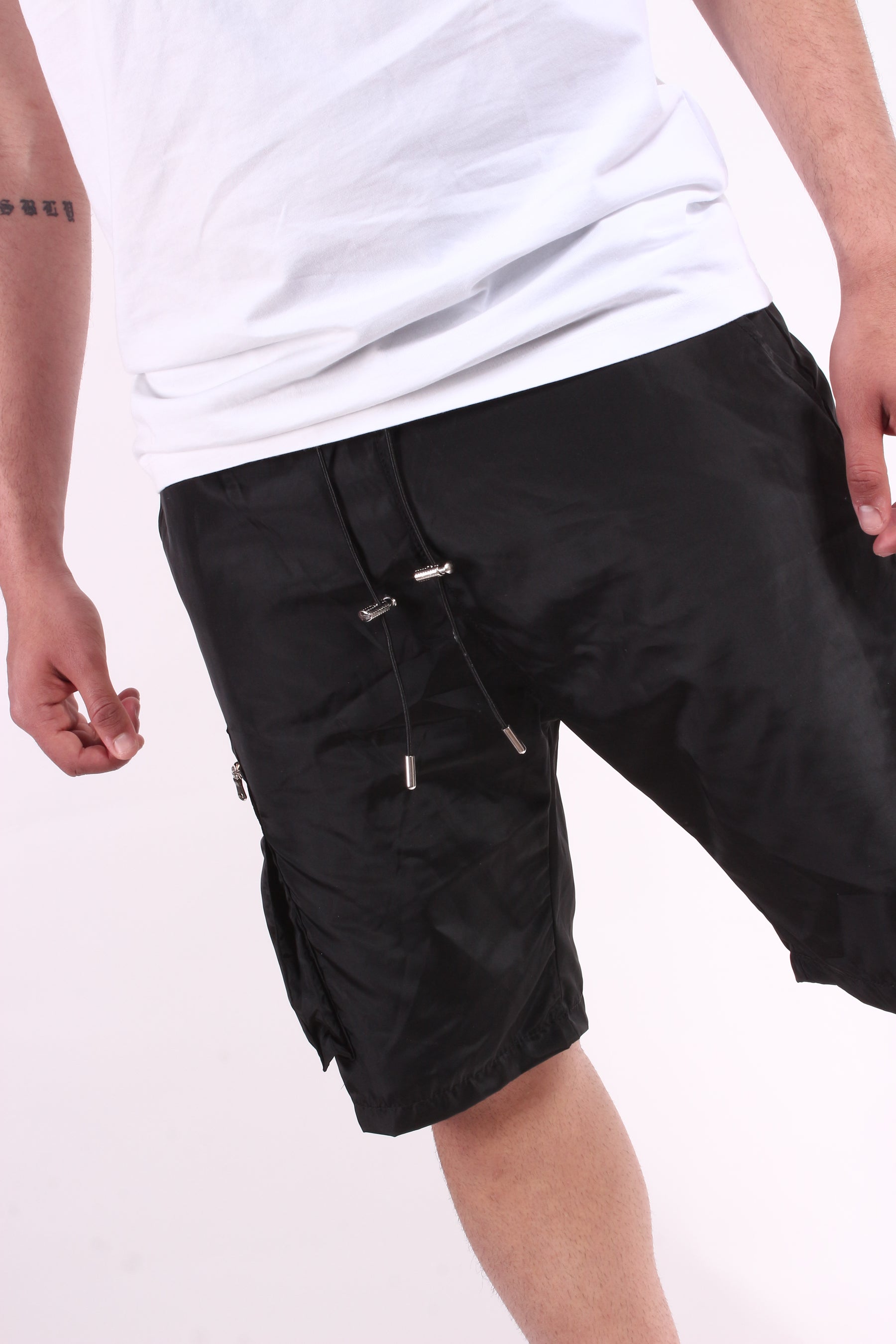 CREW Short Premium Cargo Pants Black