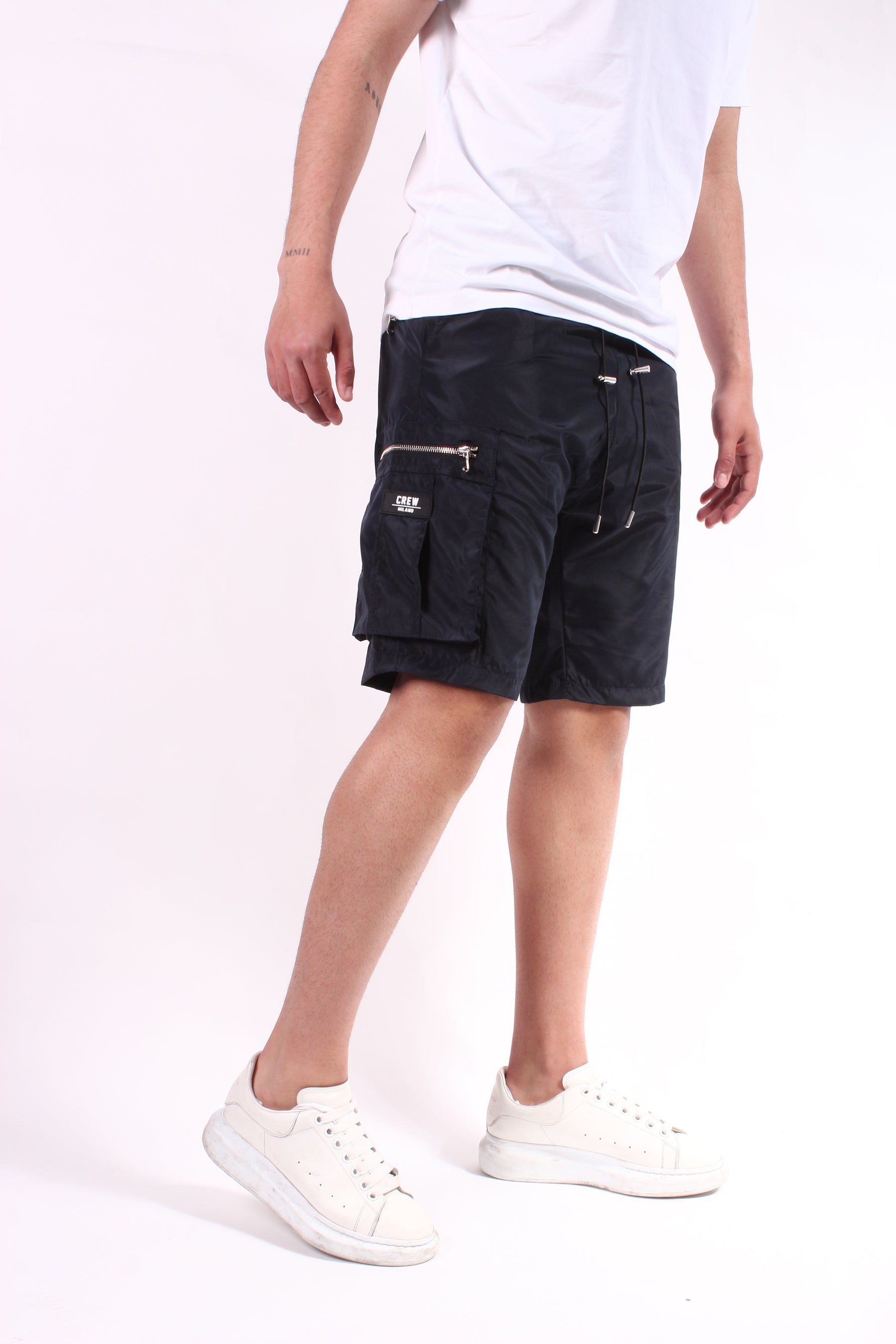 CREW Short Premium Cargo Pants Dark Blue