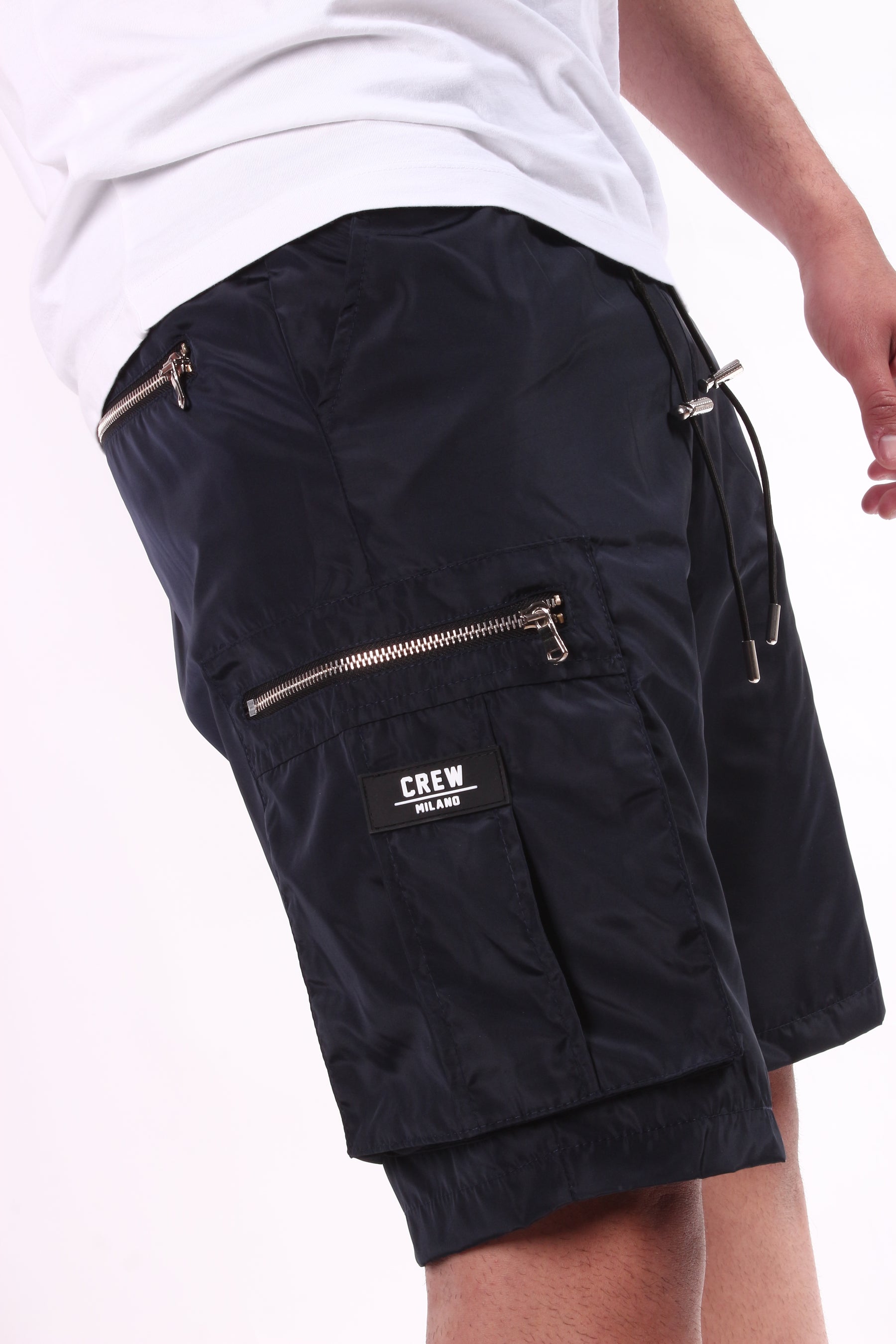 CREW Short Premium Cargo Pants Dark Blue