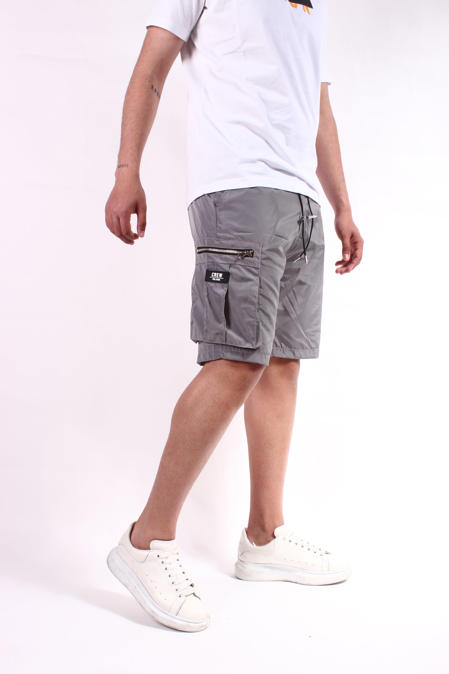 CREW Short Premium Cargo Pants Grey