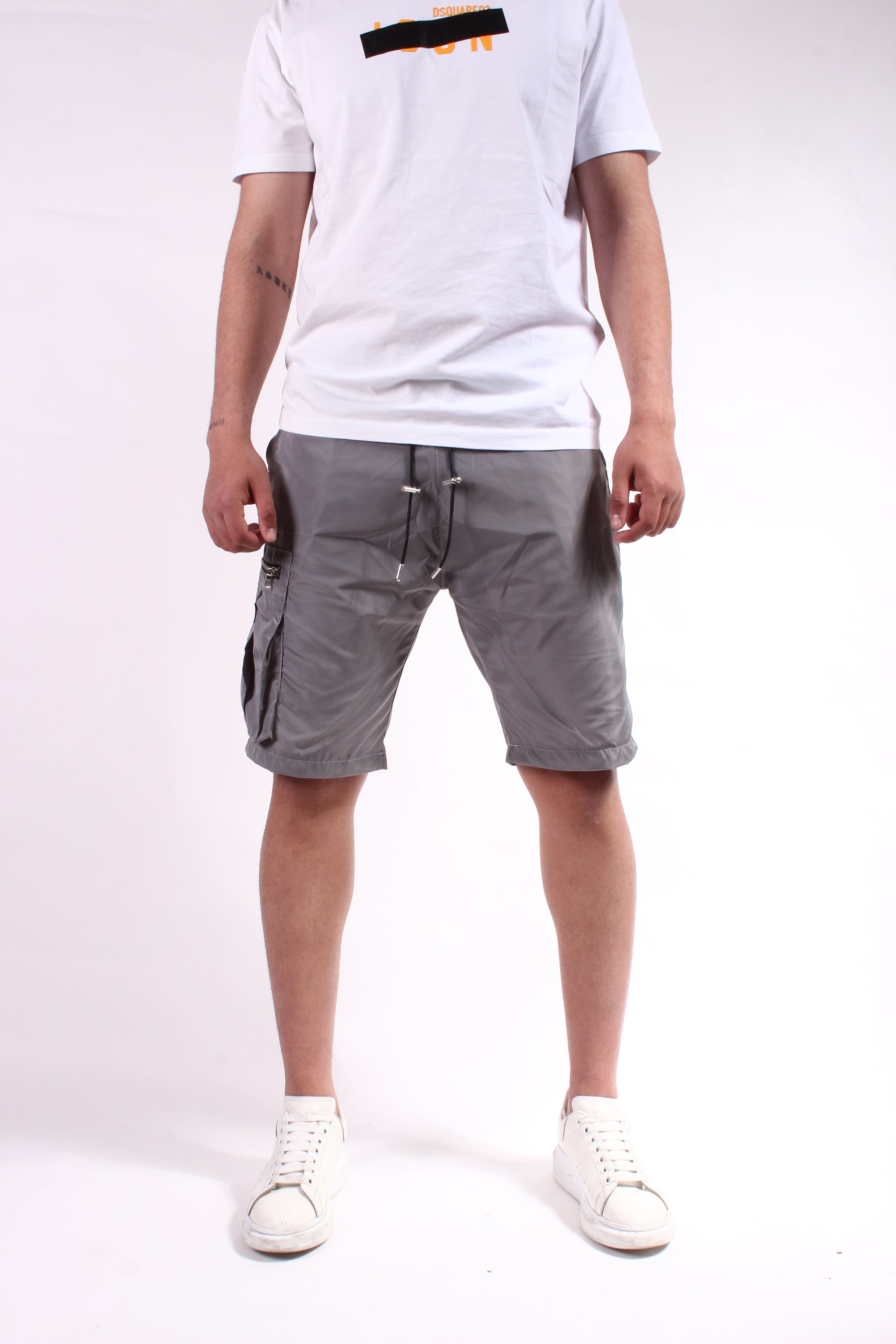 CREW Short Premium Cargo Pants Grey