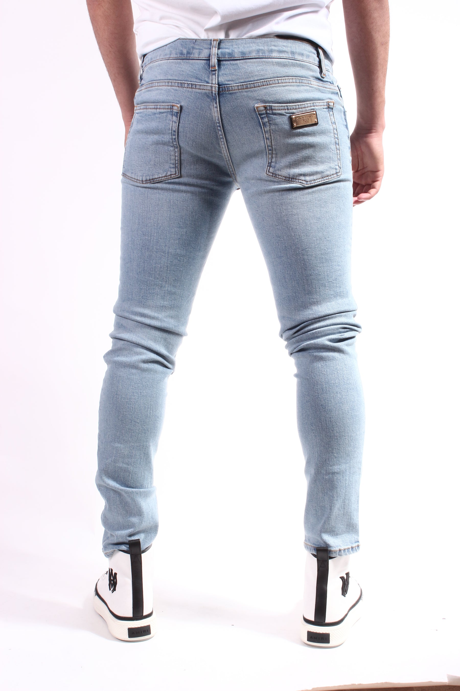 Dolce & Gabbana Light Blue Jeans Skinny